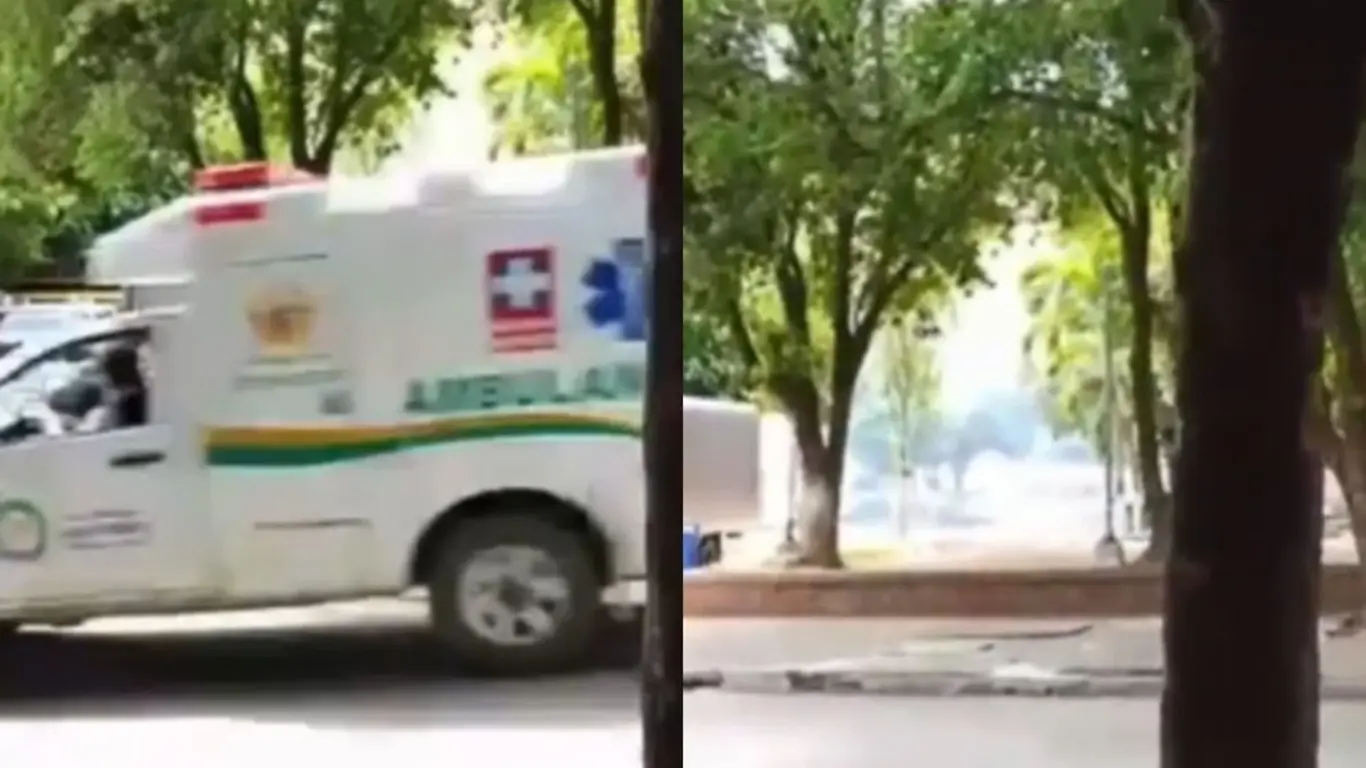 Ataque con drones contra estación de Policía de Teruel, Huila deja un uniformado herido