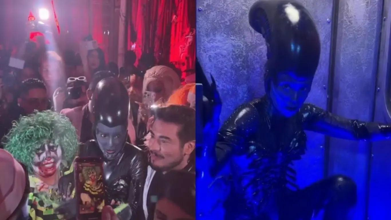 Belinda impacta con su disfraz de Alien en Beliween 2026