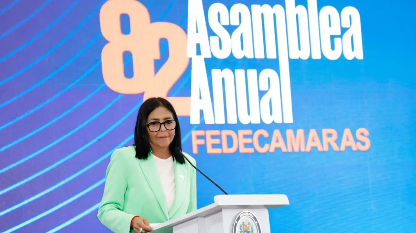 Delcy Rodríguez anuncia que la Navidad en Venezuela iniciará a partir del 1 de noviembre