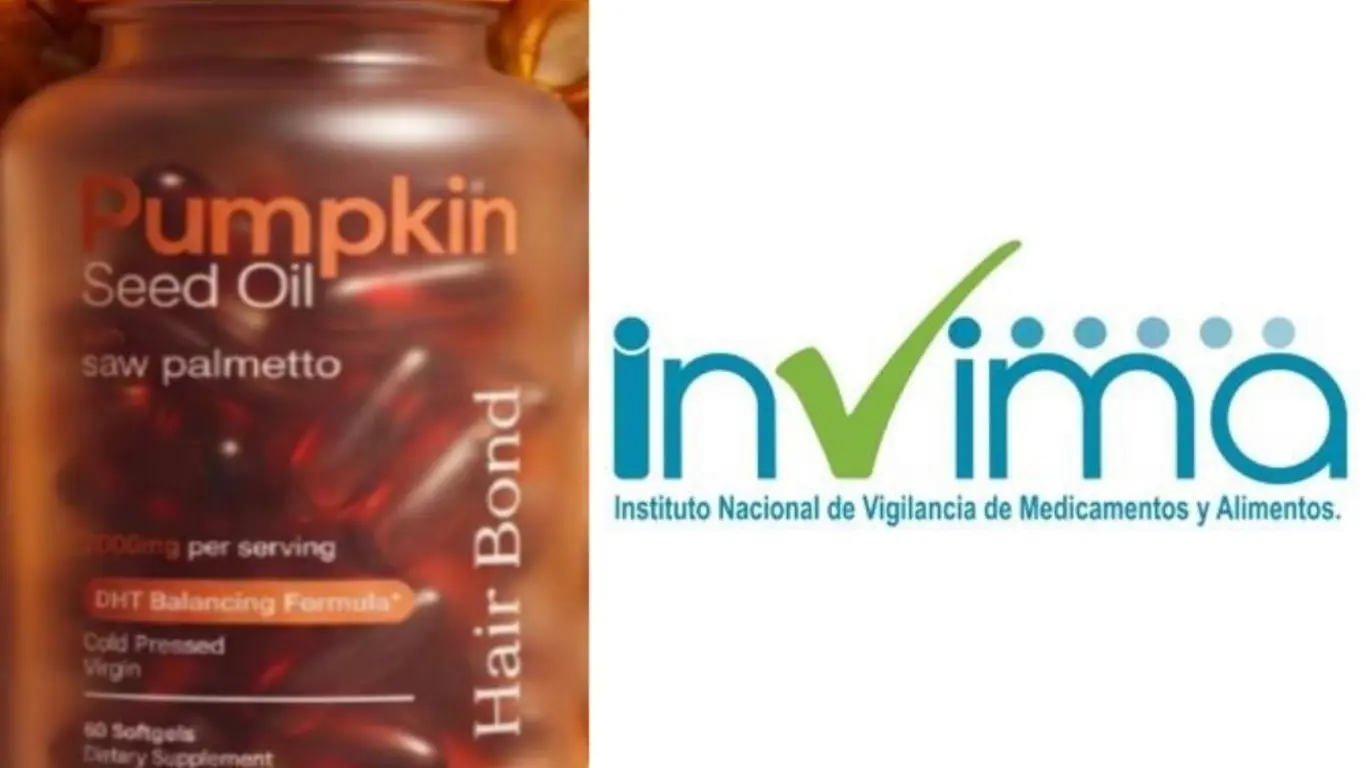 Invima emite alerta sanitaria por cápsulas para el cabello comercializadas sin registro sanitario en Colombia