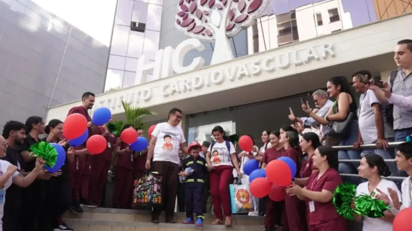 Lucas Murillo salió del hospital
