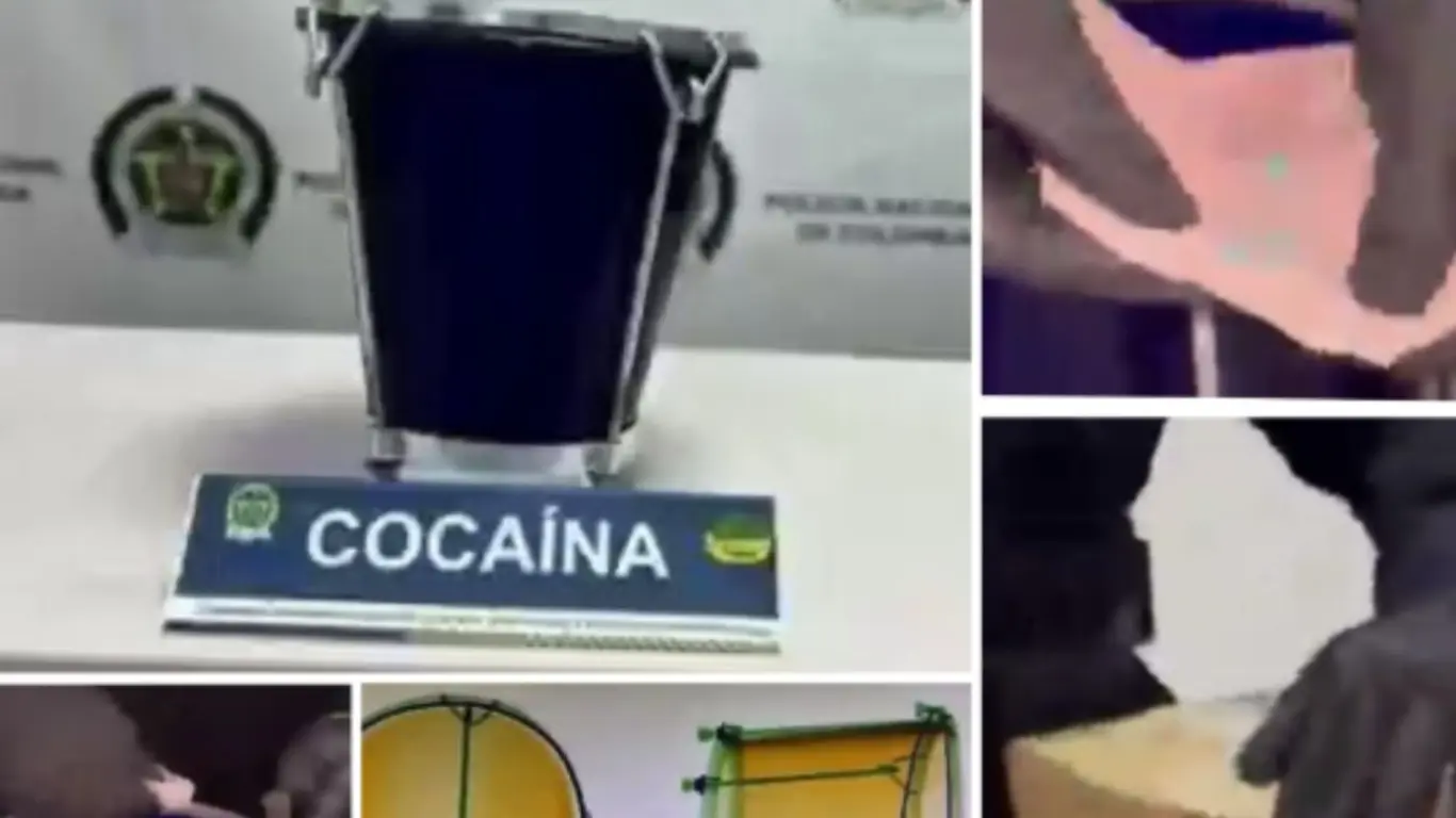 Policía descubre presunta cocaína oculta en una caja vallenata con destino a Brasil