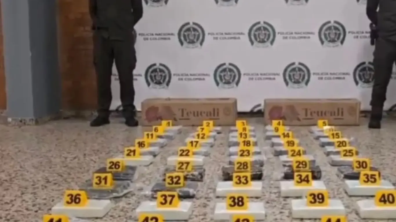 Incautan 30 kilos de cocaína en El Dorado: la droga iba rumbo a Punta Cana