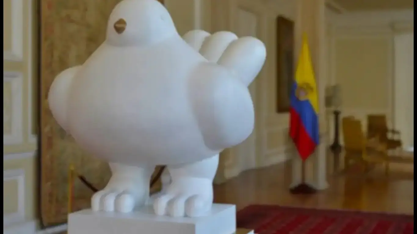 Paloma de la paz Botero