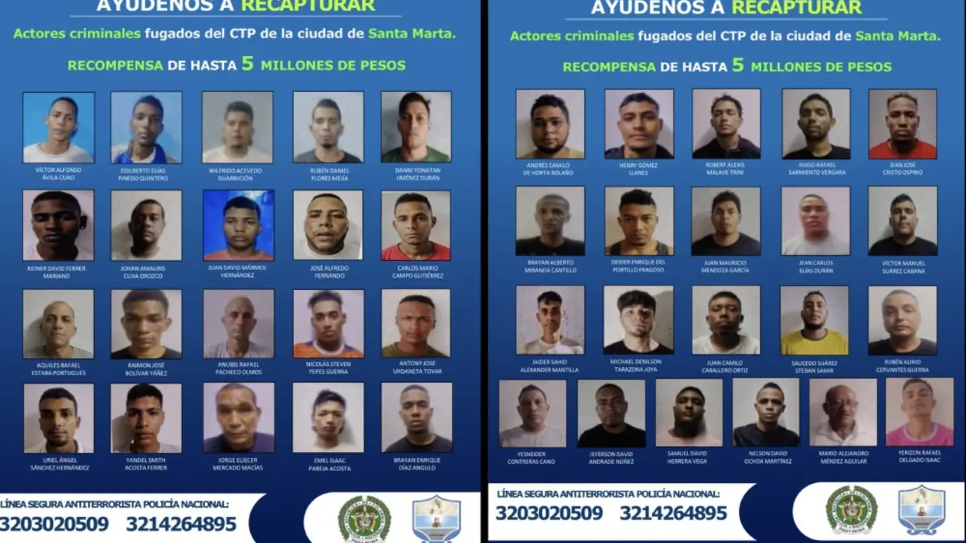 Presos Santa Marta