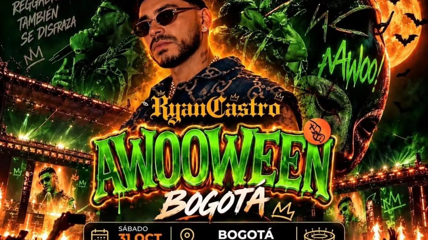 Ryan Castro realizará su concierto “Awooween” en El Campín