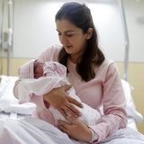 mamá con bebé