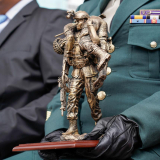 escultura víctimas soldados