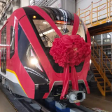 Vagón del metro de Bogotá desde China