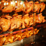 pollo asado al espiedo