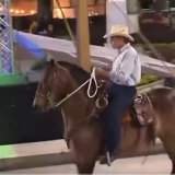 Fabio Ochoa en las fiestas de Titiribí