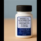 Producto Minoxidil 5 mg + Dutasteride 0.5 mg cápsulas
