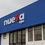 Fachada de un punto de atención de Nueva EPS