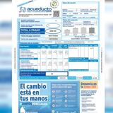 recibo del agua
