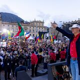 Presidente Gustavo Petro desde la Plaza de Bolívar