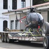 Helicóptero incautado