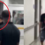 Hombre armado con machete y hacha en hospital