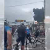 Ciclistas protestan por inseguridad en vía a La Calera