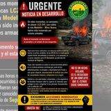 Hombres armados interceptaron camioneta y retienen a cinco personas