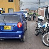 Chevrolet Spark Azul