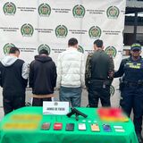 Capturan en Fontibón a cuatro hombres que se hacían pasar por vendedores para robar comercios