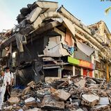 Daños por el terremoto de 7.4