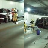 Tunel accidente