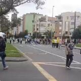 Protestas en Bogotá