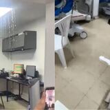 Fuertes lluvias inundaron urgencias y UCI del Hospital La Samaritana en Bogotá
