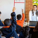 Niños en clase