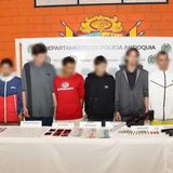 Capturados bandas delincuenciales