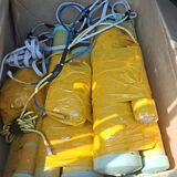 Material explosivo Vía Panamericana